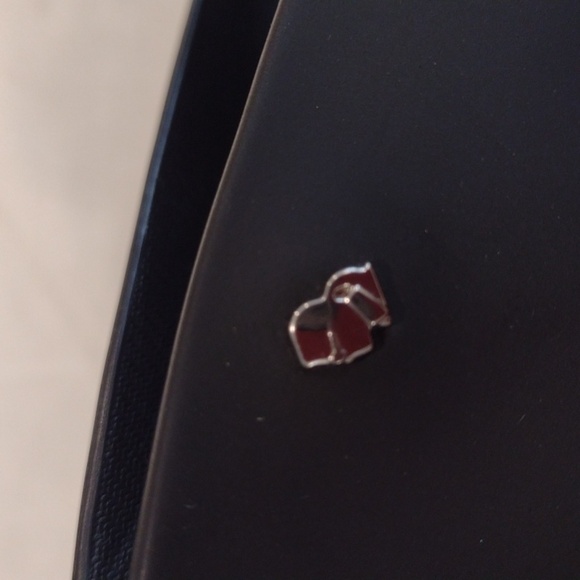 Black Melissa x Karl Lagerfeld "PEARL" Bead Peep Toe Heel Pumps US Size 7 - Picture 7 of 9